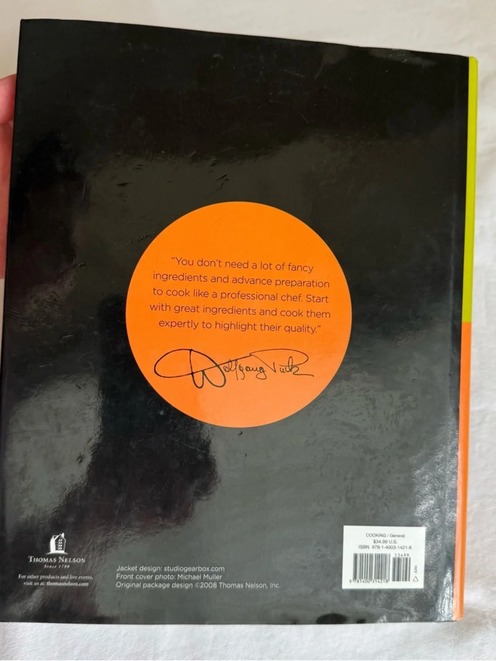 Wolfgang‎ Puck Makes It Easy Signed Inscribed Numbered 10th Anniversary HSN